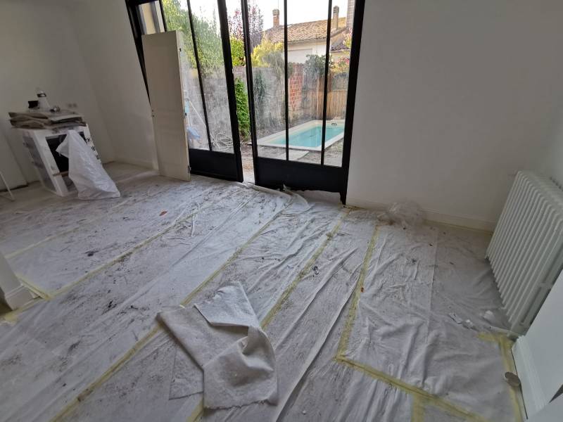 nettoyage après travaux d'une maison à Bordeaux